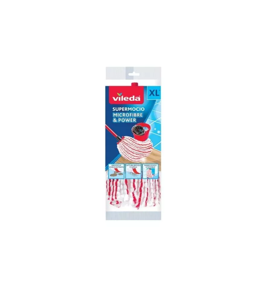 VILEDA FIOCCO SUPERMOCIO MICROFIBRE&POWER